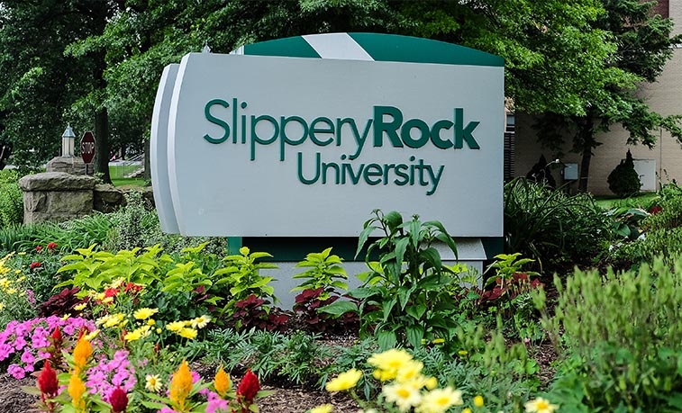 Campus sign