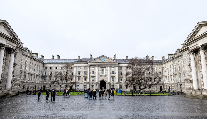 The campus of Trinity College