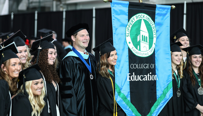 students pose for a photo