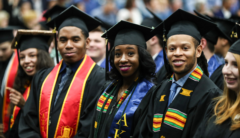 students pose for a photo