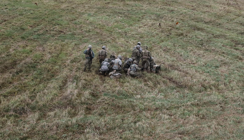 cadets departing campus