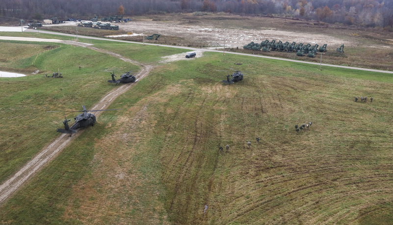 cadets on the ground