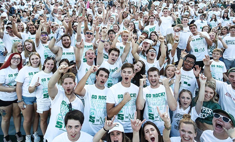 The Slippery Rock University Student Government Association has announced that it will cover the admission price for any SRU student interested in attending The Rock's upcoming home women's soccer and football NCAA Tournament games.