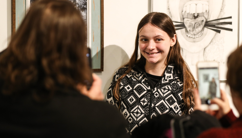 High School art show