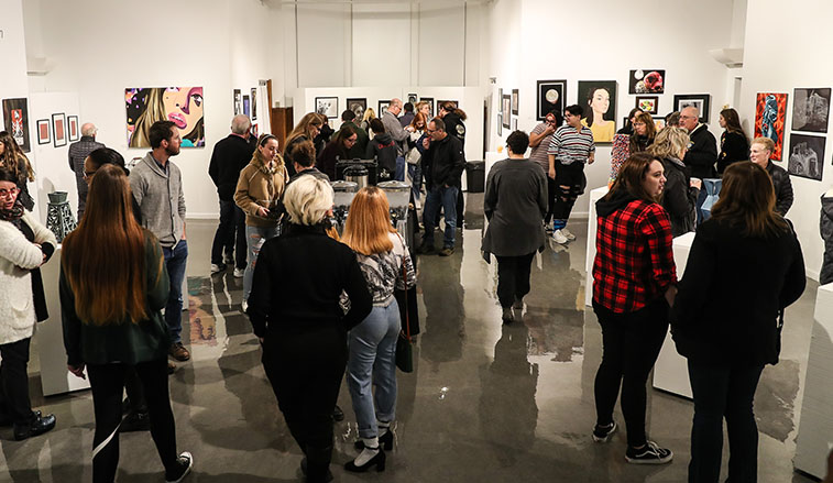 Slippery Rock University’ Martha Gault Art Gallery will host a trio of senior capstone exhibitions Dec. 2-12 as part of Art Department’s biannual Bachelor of Fine Arts Exhibition. 