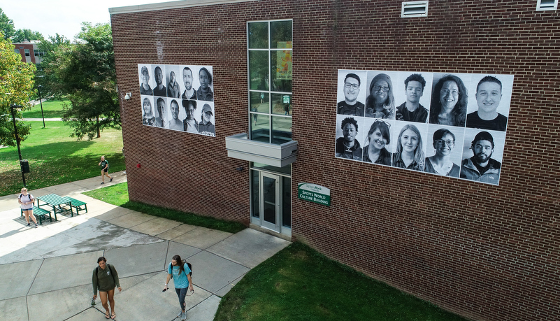 Art on the buildings