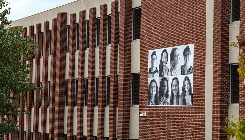 Art on the buildings