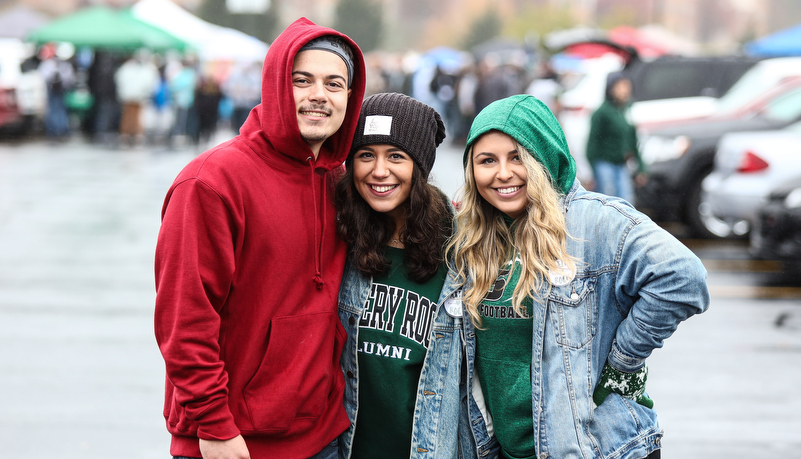 Tailgate attendees