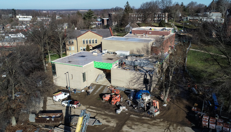 Performing arts center construction