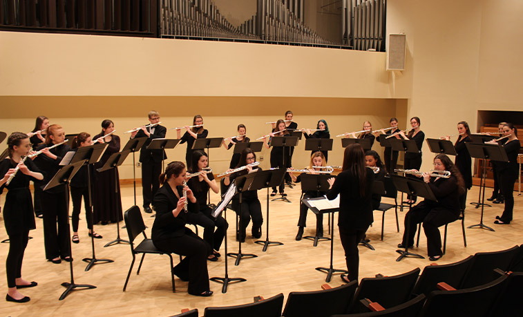 Flute studio concert is Feb. 23 at 7 PM