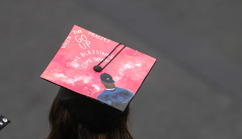 decorated cap