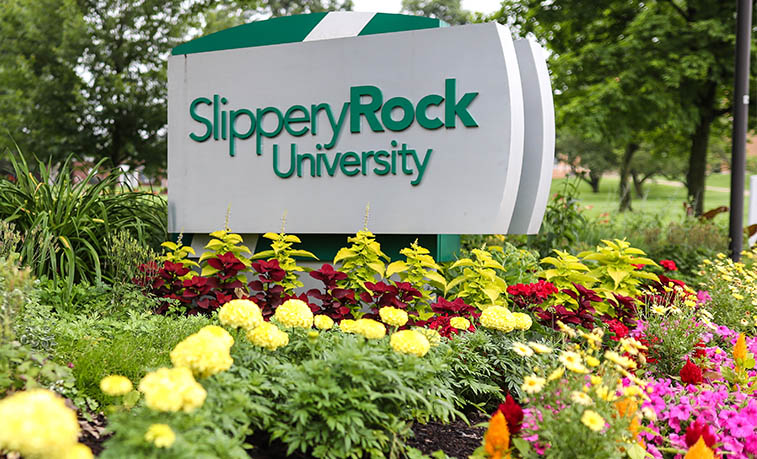 Main Street campus sign