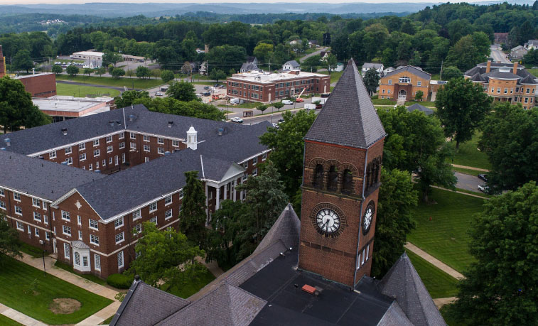 Old MAin and North Hall