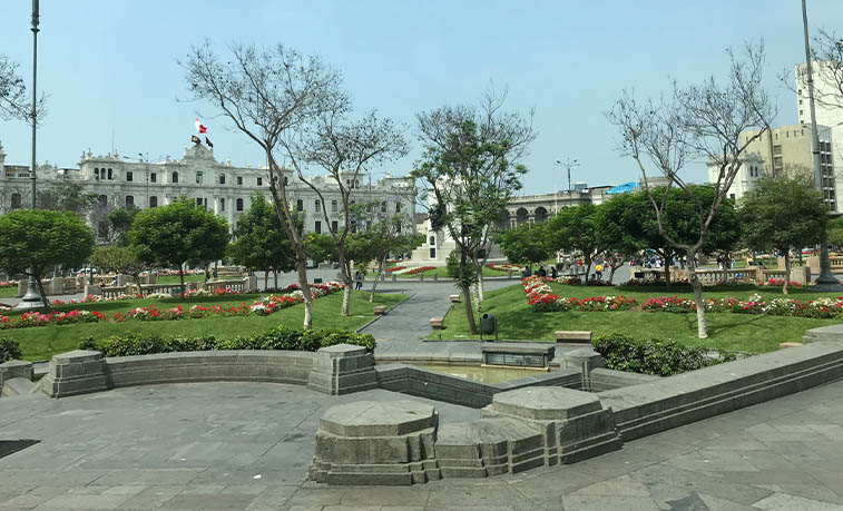 Lima, Peru urban green space