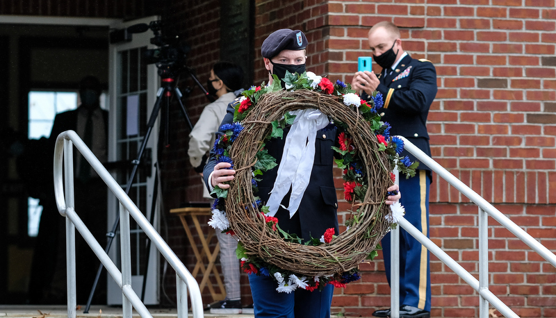 Laying of the wreath