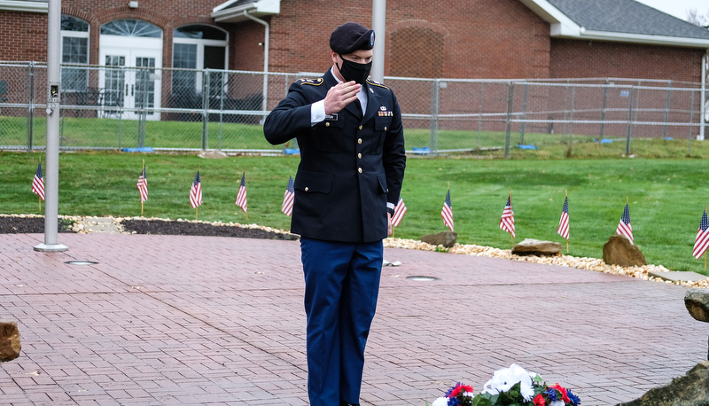 Saluting the fallen