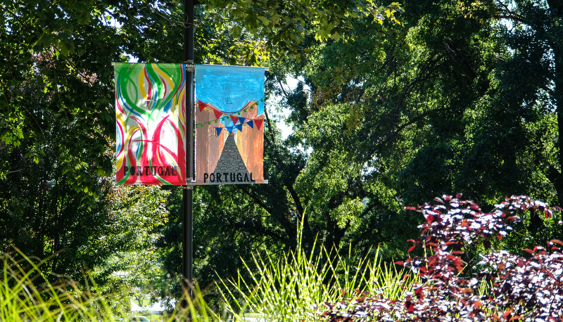 Portugal Colors and Flags Banners