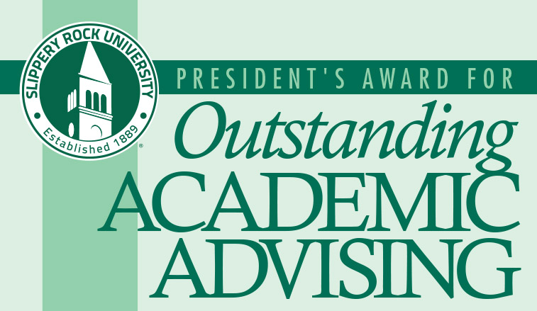 President's Award for advising graphic