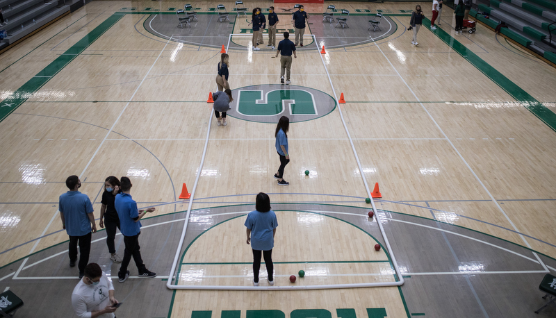 Bocce match