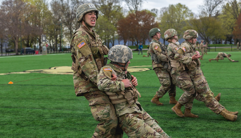 Cadets during an event