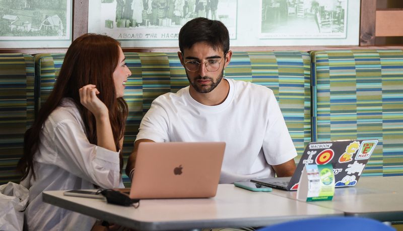 Students back in class