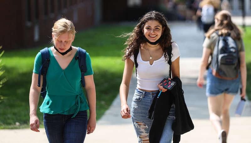 Students back in class