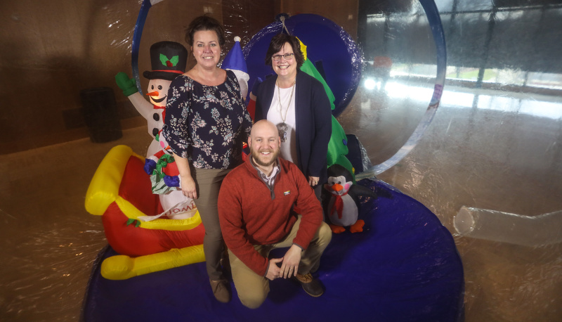 Students at winterfest