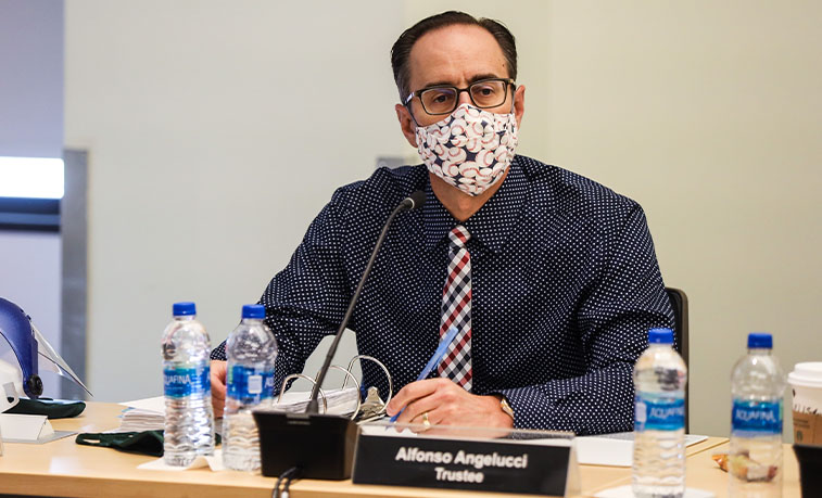 Trustee at a recent meeting