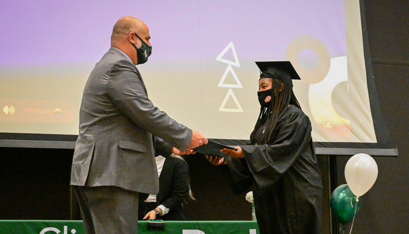 Students at the Multicultrual graduation