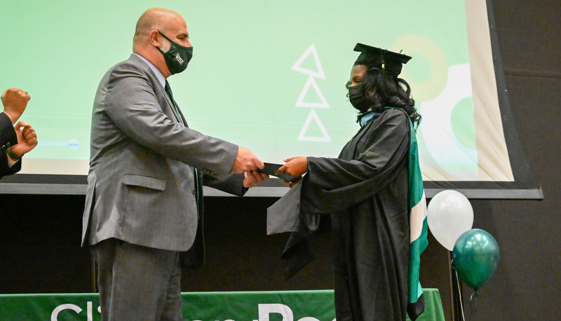 Students at the Multicultrual graduation