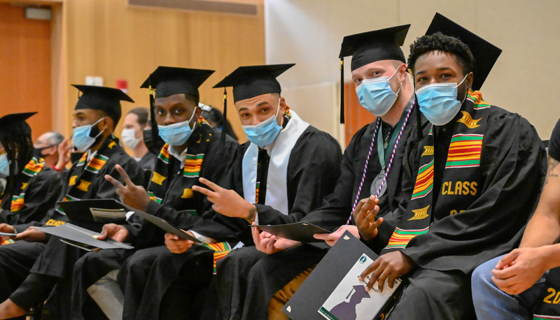 Students at the Multicultrual graduation