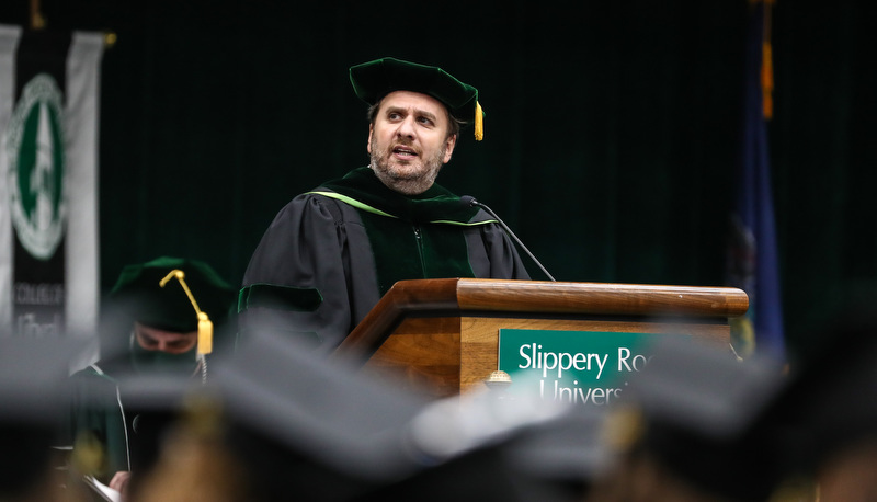 Students graduating from SRU