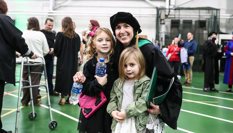 Students graduating from SRU