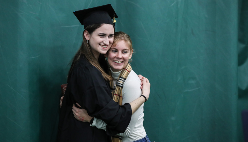 Students graduating from SRU