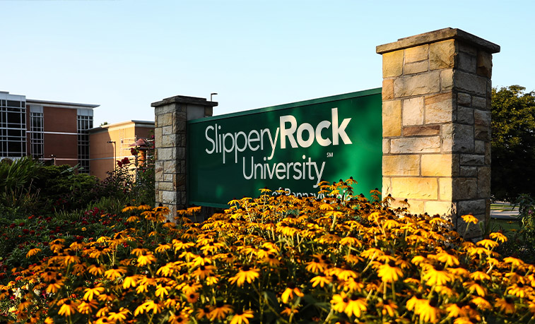 Campus sign