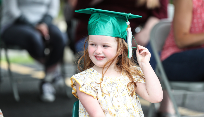 Pre-school graduates ready for kindergarten