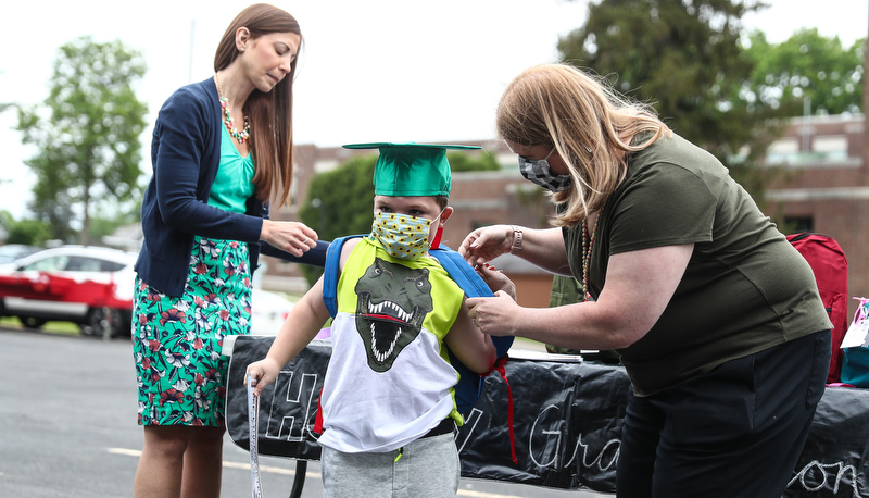 Pre-school graduates ready for kindergarten