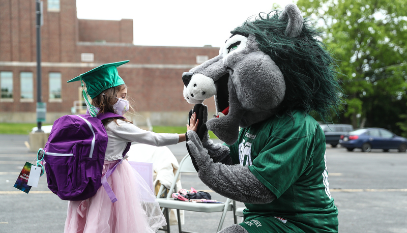 Pre-school graduates ready for kindergarten