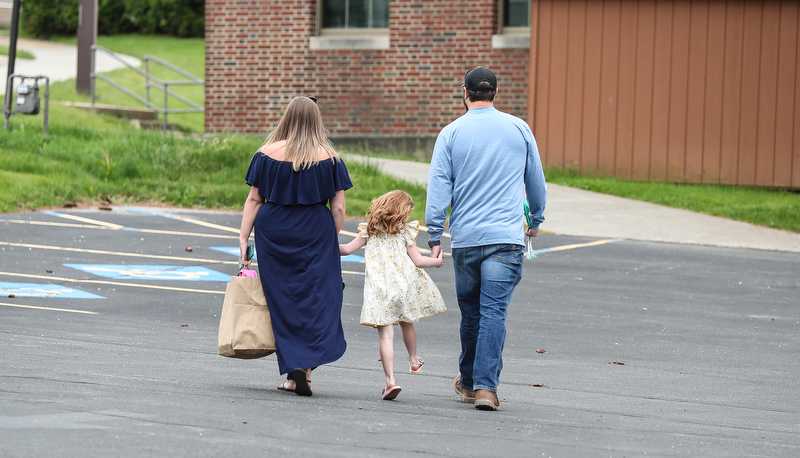 Pre-school graduates ready for kindergarten