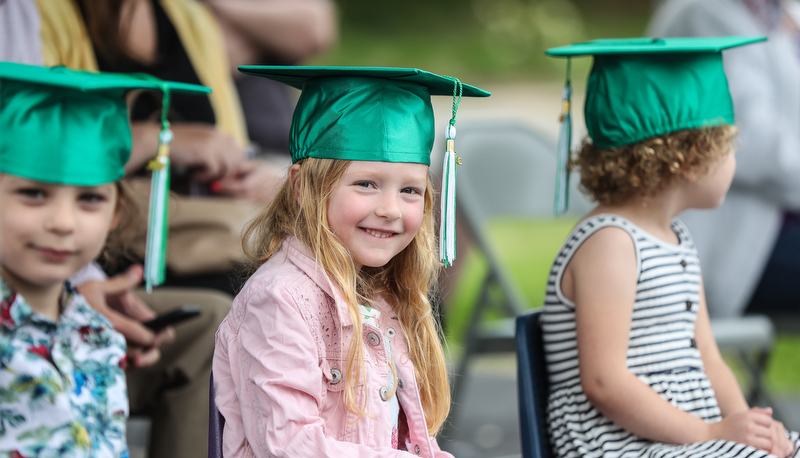 Pre-school graduates ready for kindergarten