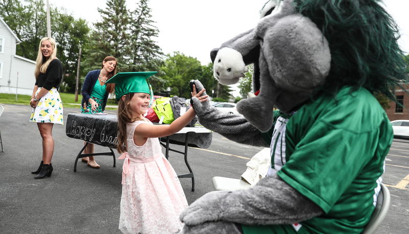 Pre-school graduates ready for kindergarten