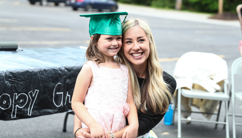 Pre-school graduates ready for kindergarten