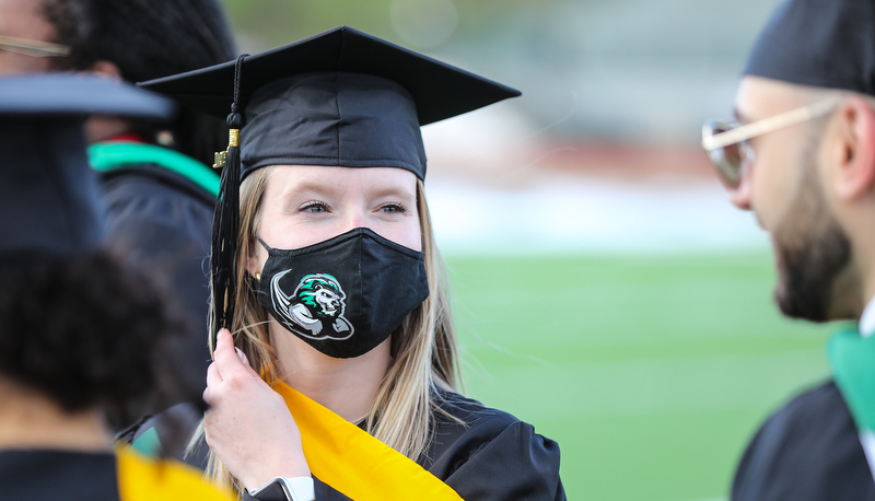 Spring commencement moments