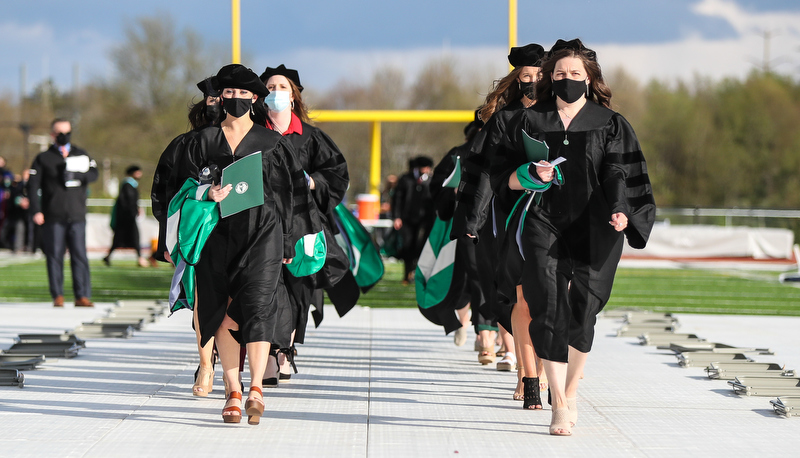 Spring commencement moments