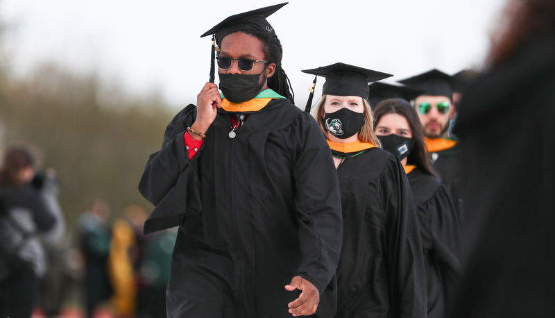 Spring commencement moments