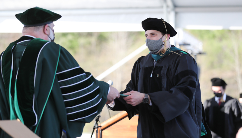 Spring commencement moments