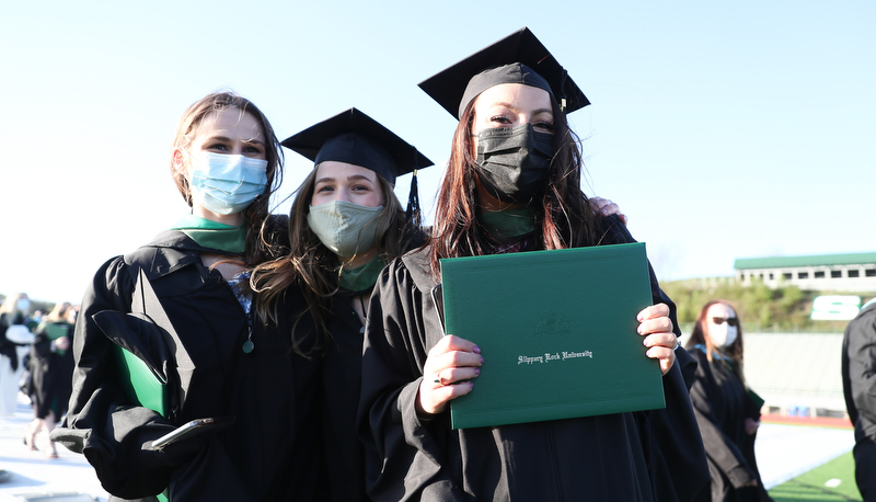 Spring commencement moments