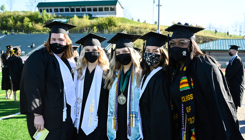 Spring commencement moments