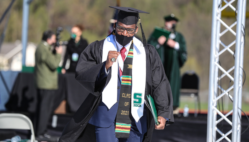 Spring commencement moments