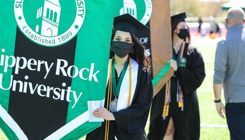 Spring commencement moments